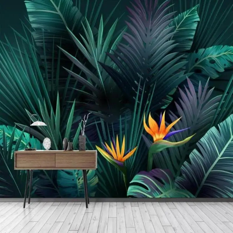Tropical Wallpaper – Night Jungle