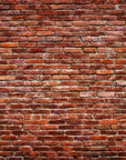 Papier Peint Pierre - Mur de Briques Rouges Classique