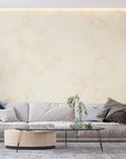 Stone Wallpaper - White Marble with Golden Veins