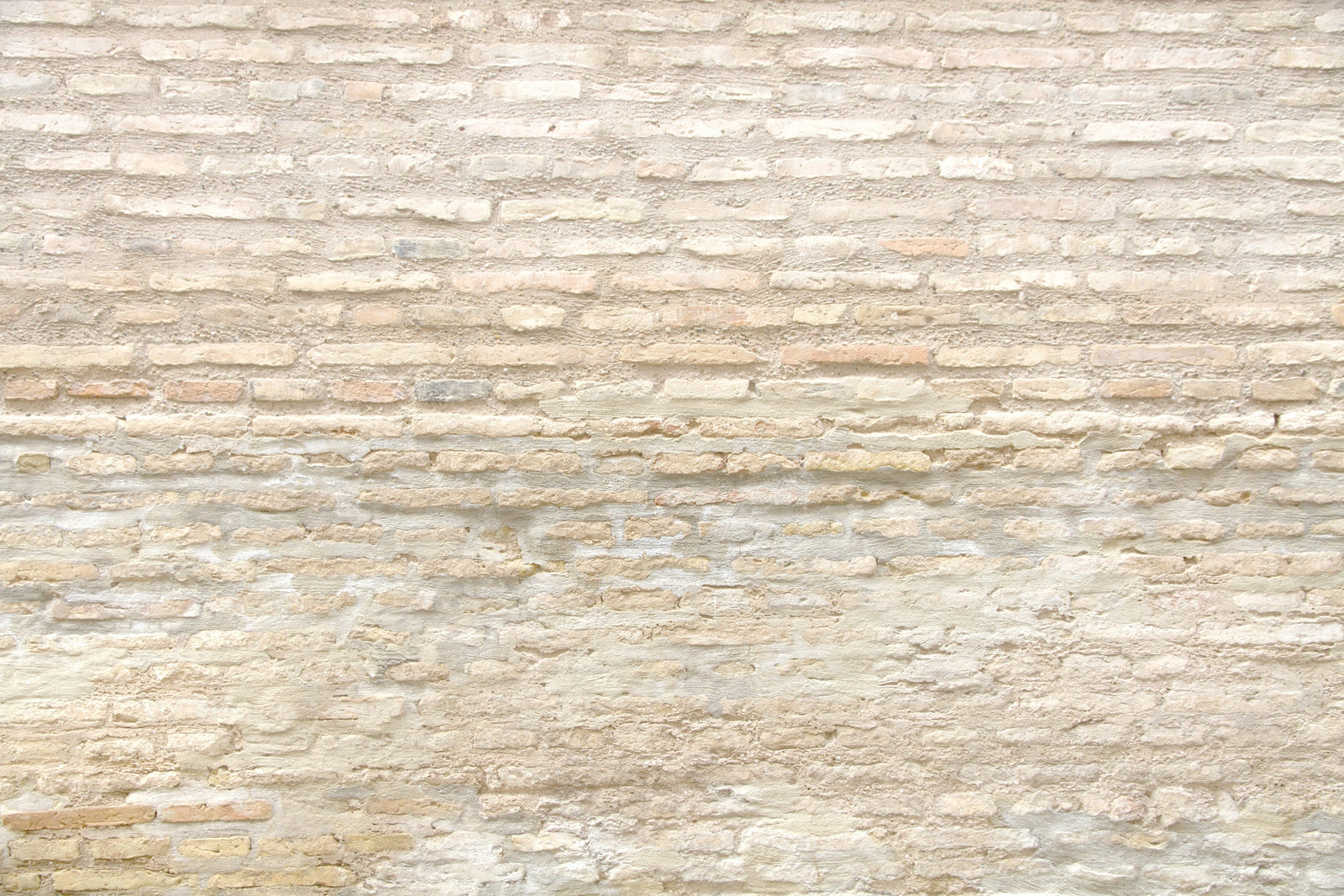 Papier Peint Pierre - Briques Nuancées Beige et Crème