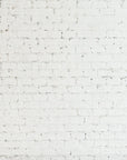 Papier Peint Pierre - Briques Blanches Texturées