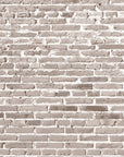 Papier Peint Pierre - Mur de Briques Beige Sablé