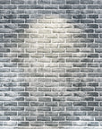 Papier Peint Pierre - Mur de Briques Grises et Lumière
