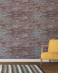 Stone Wallpaper - Rustic Authentic Red Bricks