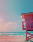 Beach wallpaper – first aid station
