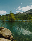 Landscape Wallpaper - Emerald Lake and Mountains
