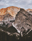 Mountain wallpaper – wild mineral relief