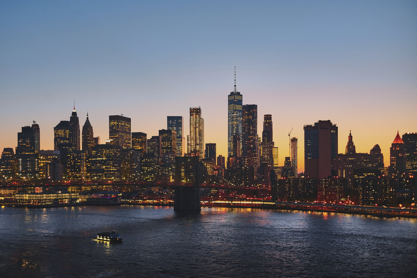 City wallpaper – New York skyline