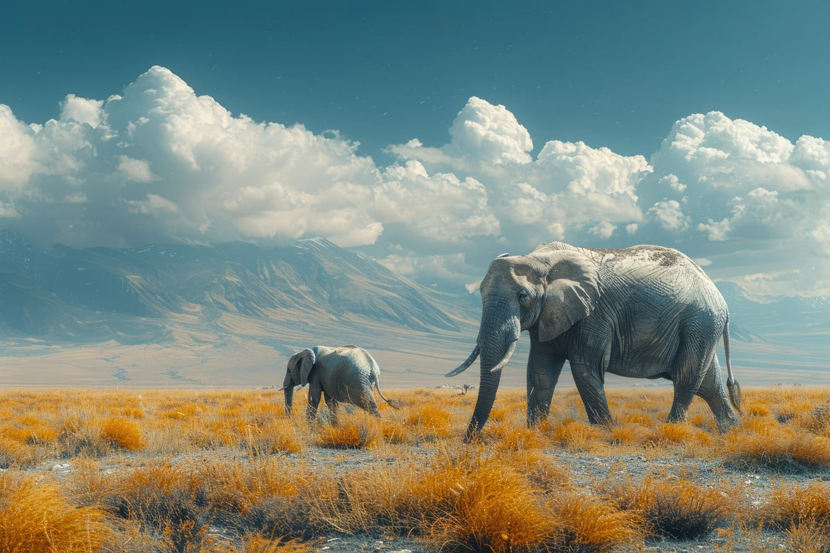 Landscape Wallpaper - Elephant Parade