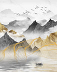 Mountain Wallpaper - Illuminated Peaks