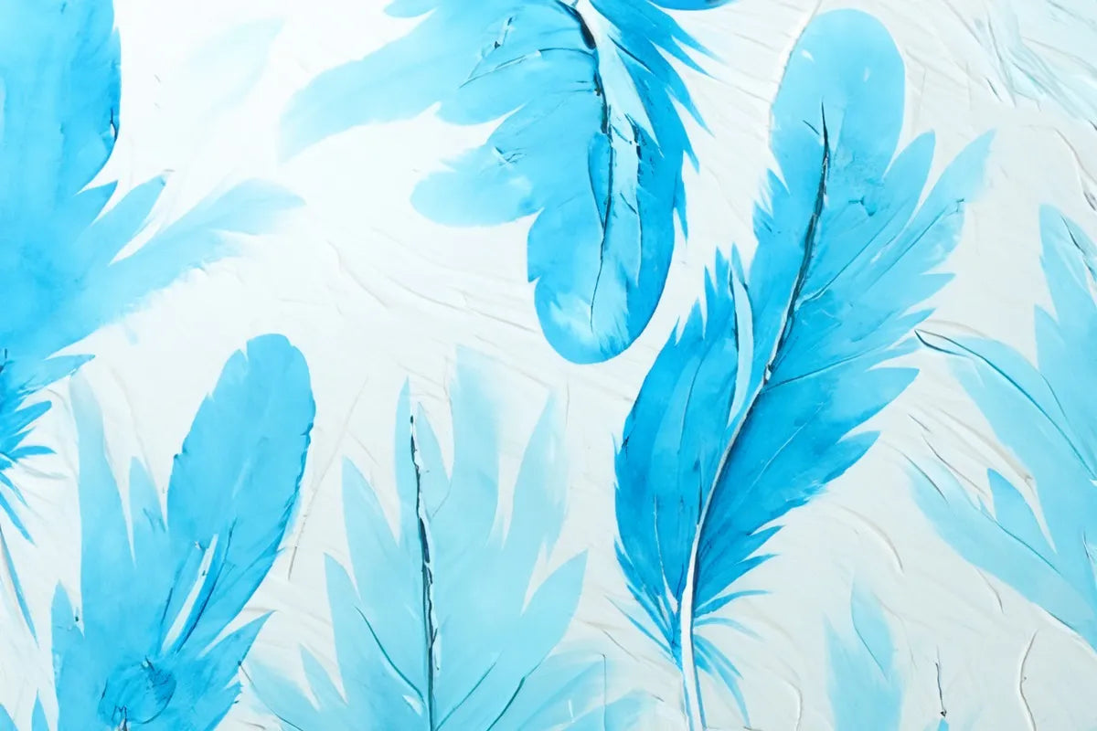 Papier Peint Art & Déco - Plumes Aquarelles