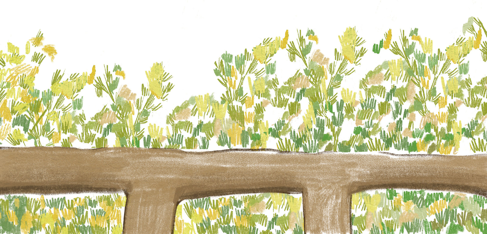 Papier peint feuillage - balcon de lierre