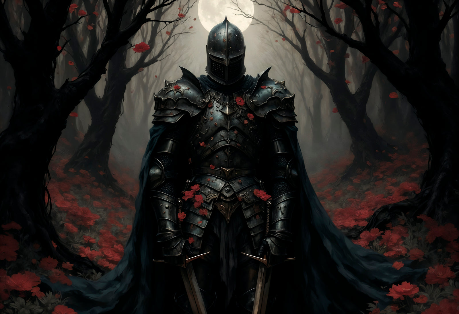 Fantasy wallpaper – mystical knight