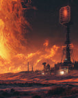 Science fiction wallpaper – Futuristic space colony