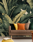 Foliage Wallpaper - Elegant Banana Trees