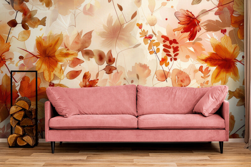 Papier Peint Feuillage - Feuilles D’automne