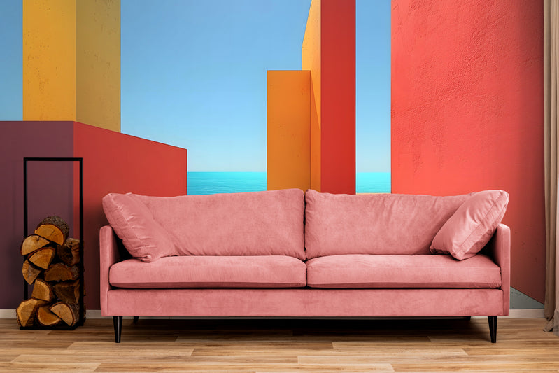 Papier Peint Minimaliste - Vue sur la Mer