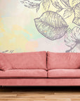 Illustration Wallpaper - Pastel Floral