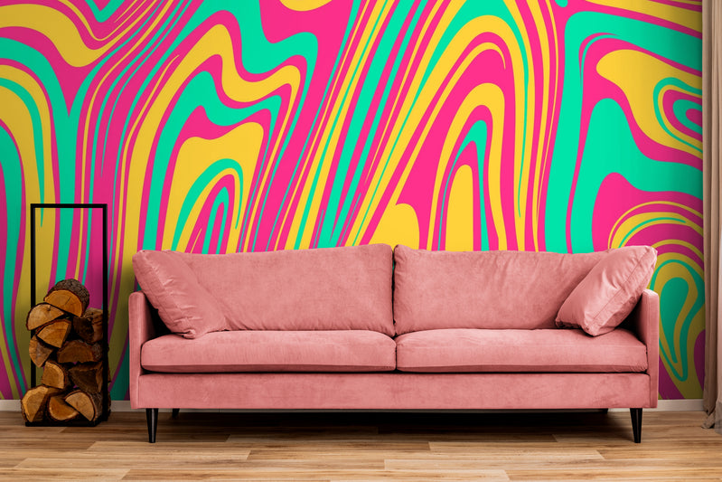 Abstract Wallpaper - Colorful Psychedelic