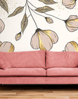 Papier Peint Floral - Douceur Printanière