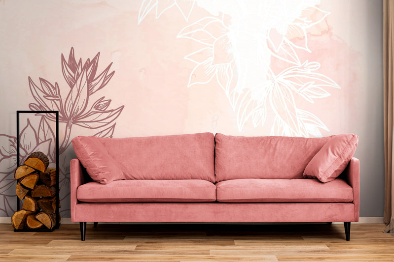 Floral Wallpaper - Pastel Shades