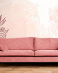 Papier Peint Floral - Nuances pastel