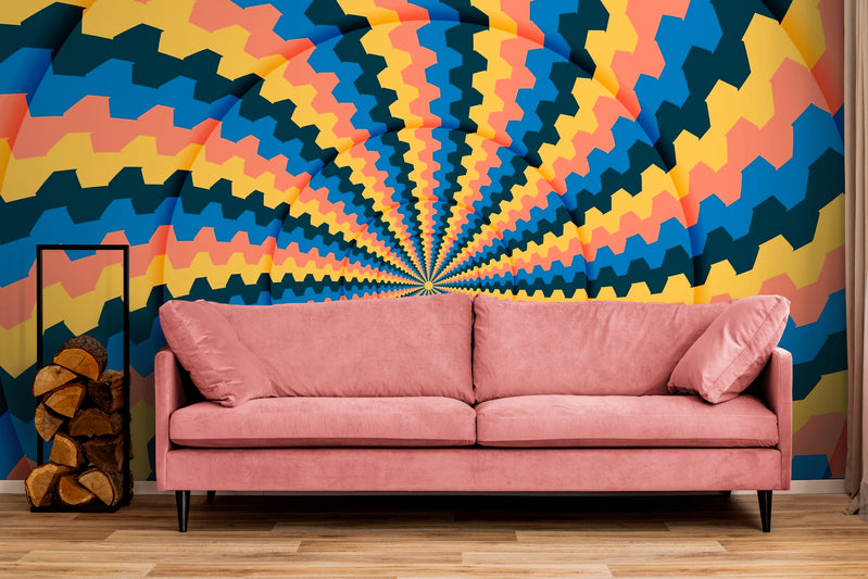 Papier Peint Art & Déco - Illusion Optique