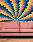 Art Deco Wallpaper - Optical Illusion