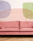 Papier Peint Abstrait - Forme Pastel