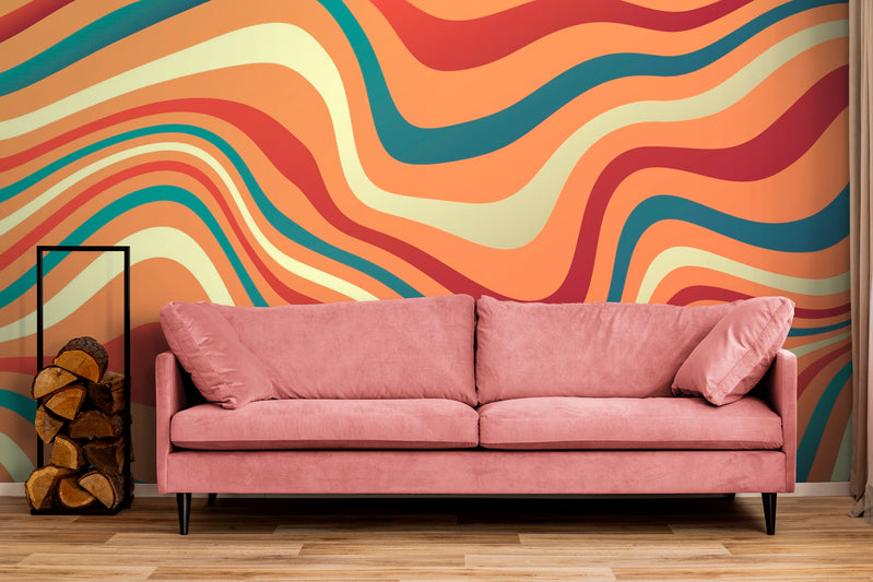 Retro Wallpaper - Waves