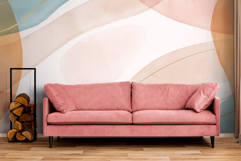 Abstract Wallpaper - Waves of Colors