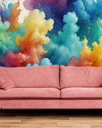 Papier Peint Aquarelle - Explosion De Couleurs
