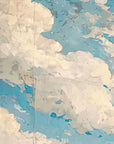 Papier Peint Paysage - Ciel Bleu