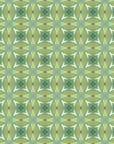Papier peint rétro - losanges géométriques vert pastel