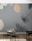 Papier Peint Moderne - Fleur Design