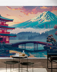 Papier Peint Japonais - Mont Fuji Majestueux