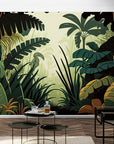 Papier Peint Jungle - Arbres Tropicaux Luxuriants