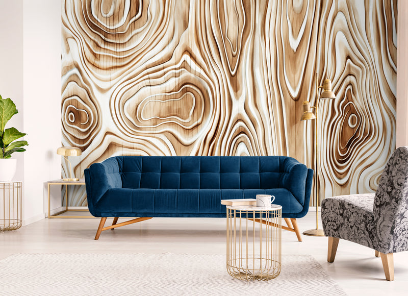 Papier Peint Bois - Le Fil du Bois