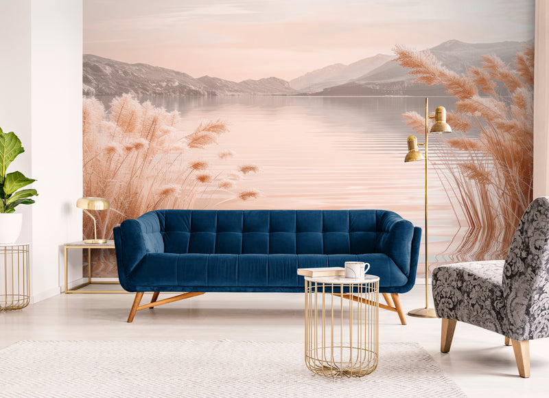 Papier Peint Paysage - Lac Idyllique