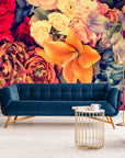 Papier Peint Design - Bouquet De Fleurs