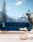 Landscape Wallpaper - Majestic Deer in the Mountains
