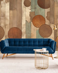 Wood Wallpaper - Rustic Charm