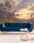 Illustration Wallpaper - Tropical Landscape