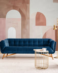 Art Deco Wallpaper - Minimalist Arches