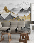 Mountain Wallpaper - Illuminated Peaks