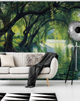 Papier Peint Nature - Arbres Au Bord De L’eau