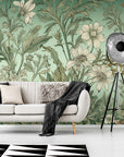 Papier Peint Vintage - Fleurs Classiques