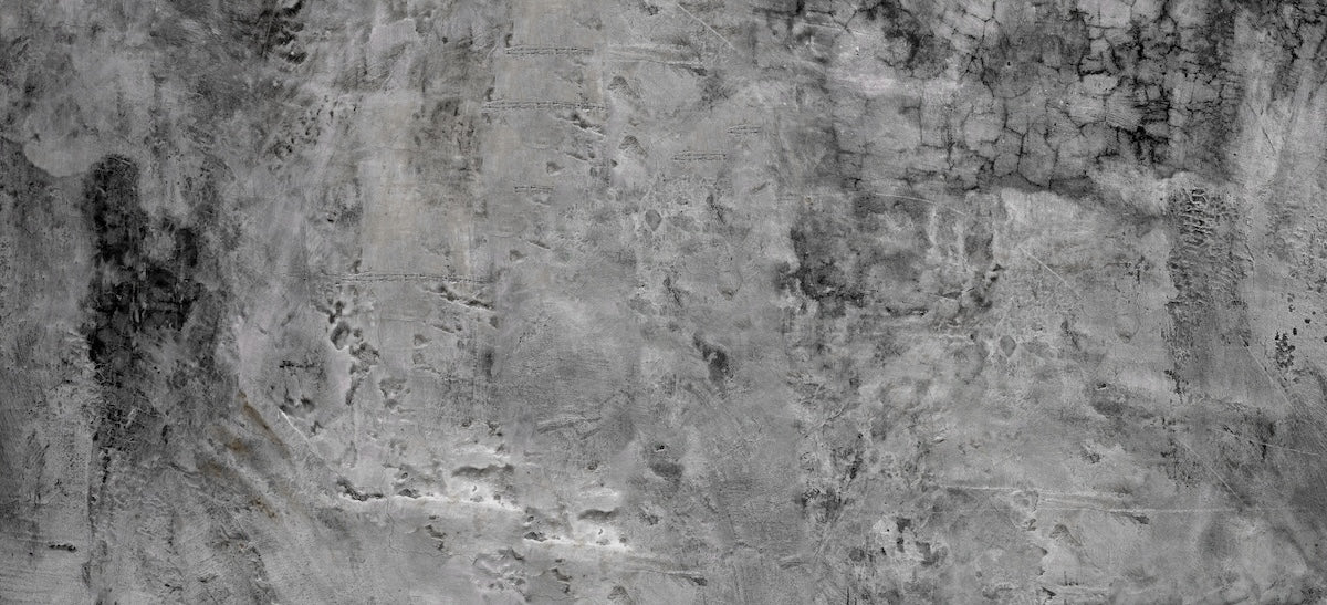 Papier peint grunge - béton brut brossé gris anthracite