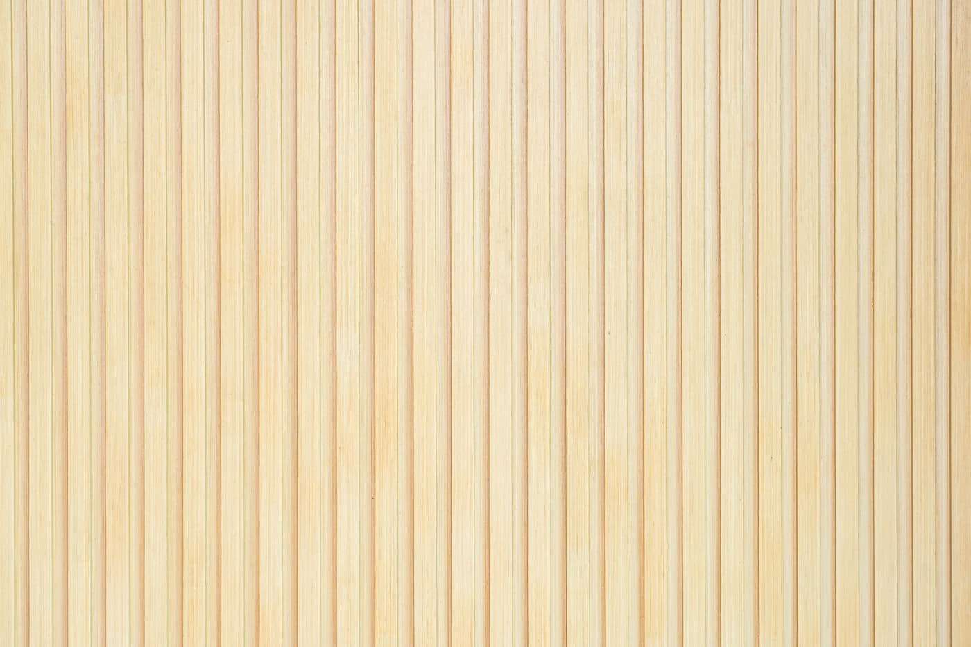 Papier Peint Bois - Lames de Bambou Naturel