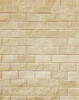 Papier Peint Imitation - Mur De Pierre Beige